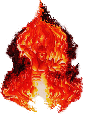 elemental de fuego mayor